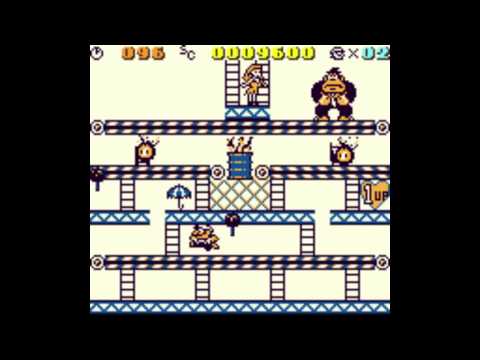 Donkey Kong 94 (Gameboy) Walkthrough Part 1