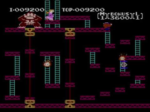 Donkey Kong NES Video Walkthrough