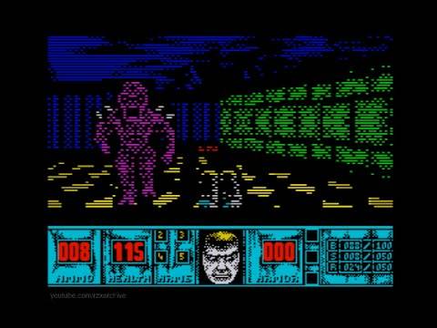 Doom (pre-release) Walkthrough, ZX Spectrum