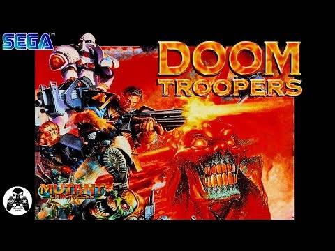 DOOM Troopers (Mutant Chronicles: Doom Troopers) SEGA/Genesis walkthrough/прохождение [60fps]