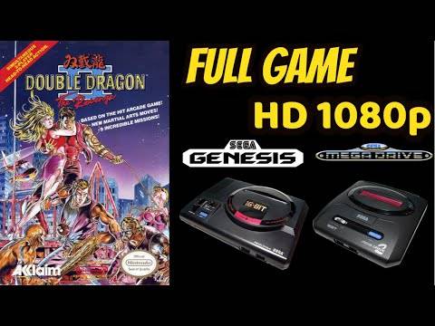 Double Dragon 2: The Revenge (SEGA GENESIS/MEGA DRIVE) Longplay/Walkthrough NO COMMENTARY HD 1080p