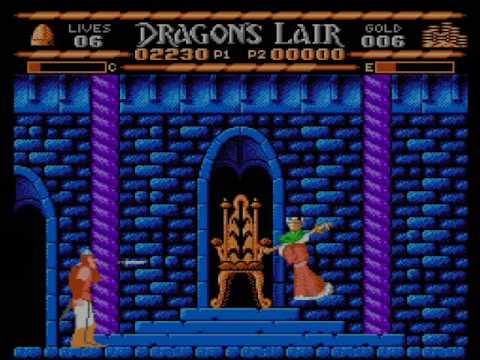 Dragon's Lair NES Review/Walkthrough Pt. 2 of 2