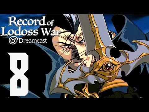 (Dreamcast) Record of Lodoss War Playthrough pt 8 – Shoedle Boss Fight | Conquera Castle | Ashram