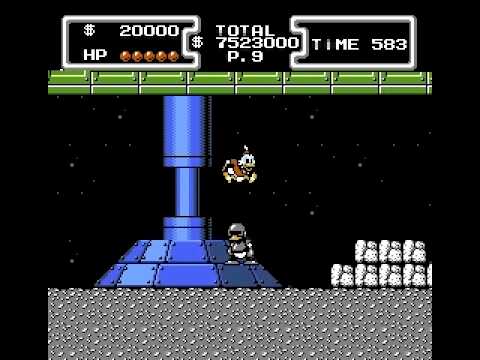 Duck Tales – NES Walkthrough – Part 3: THE MOON!!