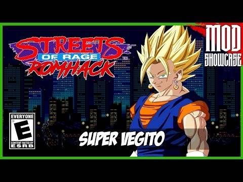 【Streets of Rage 2 Romhack】 Super Vegito Gameplay Walkthrough [Retroarch – HD]