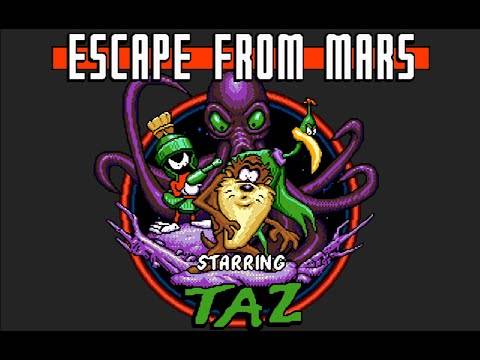 [Eng] Taz in Escape from Mars – Walkthrough (Sega Genesis) [1080p][EPX+]