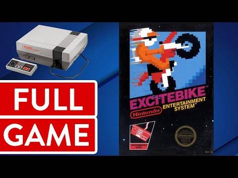 Excitebike NES FULL GAME Longplay Gameplay Walkthrough Playthrough VGL