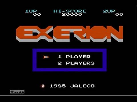 Exerion | Walkthrough | With Controller Display