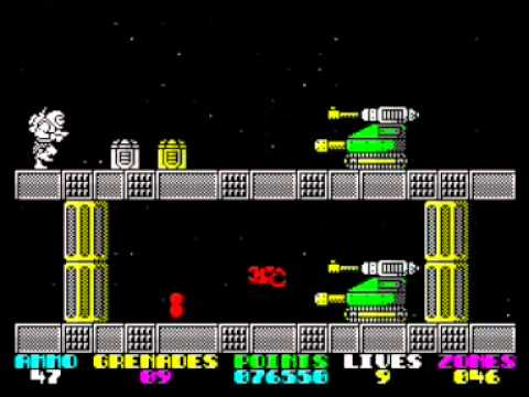 Exolon Walkthrough, ZX Spectrum
