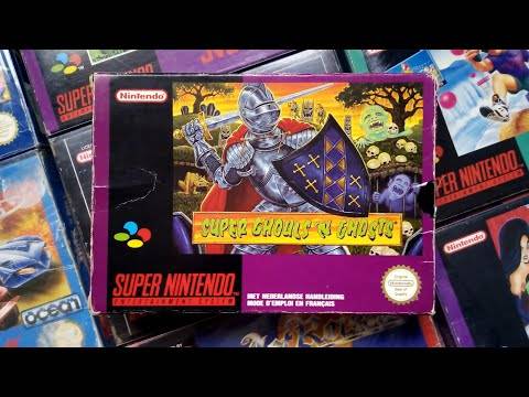 🏅 Gameplay 1 crédit 🏅  Super Ghouls 'n Ghosts ⚔️ Super Nintendo