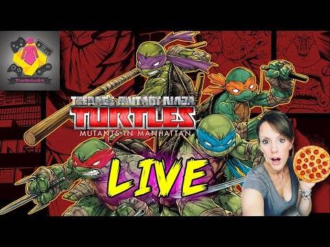 🔥Teenage Mutant Ninja Turtles Mutants in Manhattan LIVE STREAM| PS4 Pro Gameplay | TheGebs24
