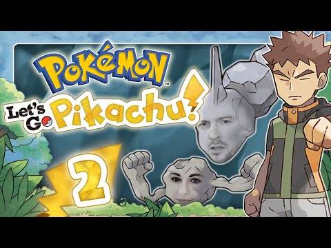 🔴 POKÉMON LET'S GO PIKACHU 🌏 #2: Steinharter Rocko und der Felsorden