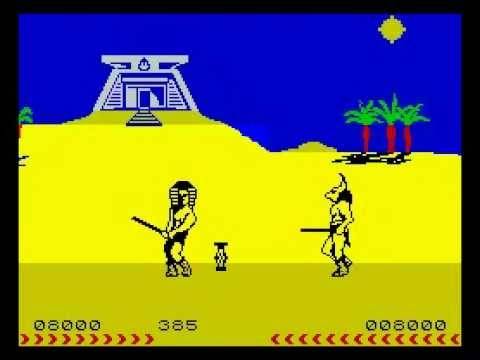 Fighting Warrior Walkthrough, ZX Spectrum