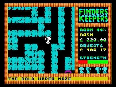 Finders Keepers Walkthrough, ZX Spectrum