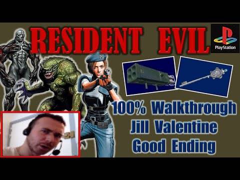 [FR] RESIDENT EVIL 1 (PS1) – 100% WALKTHROUGH COMMENTÉ JILL GOOD ENDING (02:47:51)