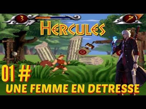 [FR] Walkthrough Disney's Hercule PS1 #01 Une Femme En Détresse