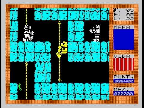 Fred Walkthrough, ZX Spectrum