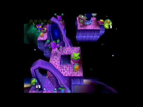 Frogger 2 II Swampy's Revenge Dreamcast Game Walkthrough / Playthrough (Part #2)