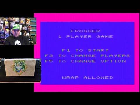 Frogger for Commodore VIC-20 – game play