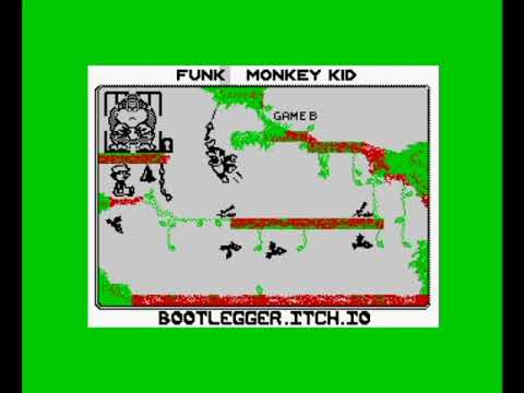 Funky Monkey Kid (2020) Walkthrough (Game B), ZX Spectrum