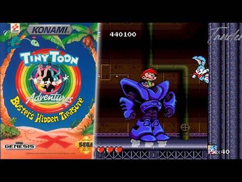 (Genesis / Mega Drive) Tiny Toon Adventures: Buster's Hidden Treasure – Longplay