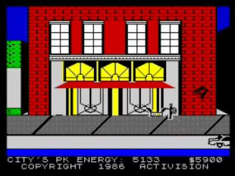 Ghostbusters Walkthrough, ZX Spectrum
