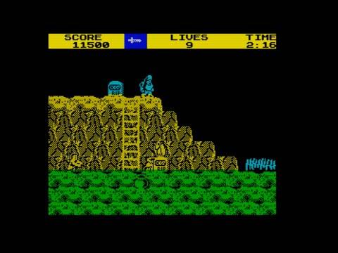 Ghosts 'n Goblins Walkthrough, ZX Spectrum