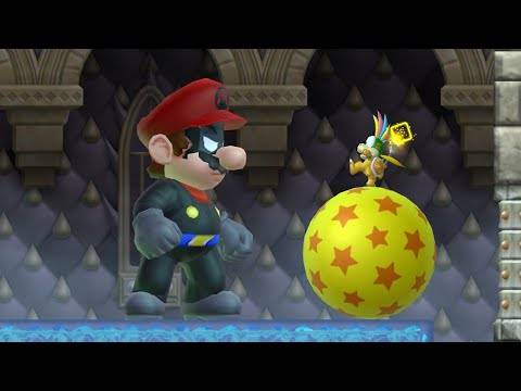 Giant New Super Mario Bros. Wii Dark Mario´s World – Walkthrough – #07