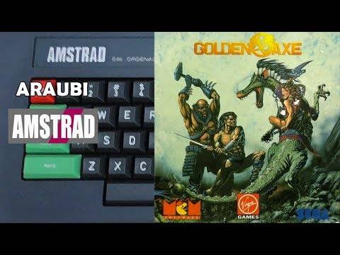 Golden Axe (Probe Software, 1990) Amstrad CPC [009] 2P con Rob Lucci Walkthrough Comentado