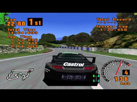 Gran Turismo 1 Walkthrough PS1 – Part 41 – Grand Valley 300 km Endurance – Full HD (1080p)