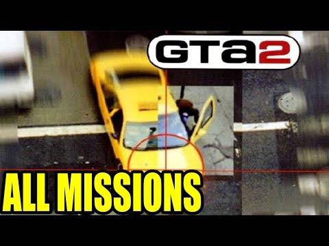 Grand Theft Auto 2 All Missions Full Walkthrough 1080p 50Fps ePSXe/PS1