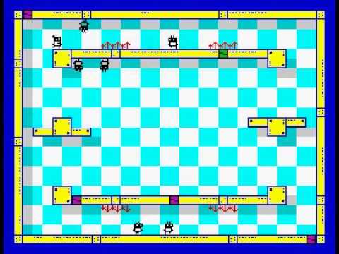 GraviBots Walkthrough, ZX Spectrum