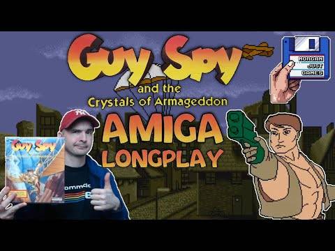 Guy Spy – Amiga Longplay – With Commentary – Guy Spy And The Crystals Of Armageddon – Walkthrough