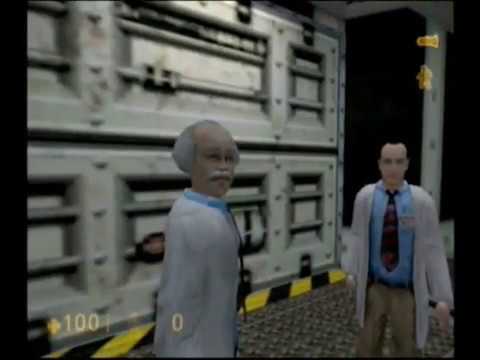 Half Life (1998 Classic) Dreamcast Game Complete Walkthrough / Playthrough (Part #1)