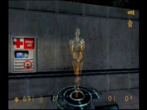 Half Life (Hazard Course Tutorial) Dreamcast Game Complete Walkthrough / Playthrough