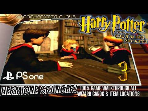 Harry Potter and the Chamber of Secrets (PS1) 100% FULL Walkthrough Let's Play PART 3 No Commentary