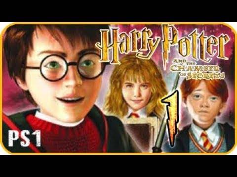 Harry Potter and the Chamber of Secrets Walkthrough Part 1 (PS1) No Commentary