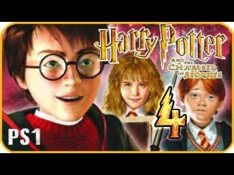 Harry Potter and the Chamber of Secrets Walkthrough Part 4 (PS1) No Commentary