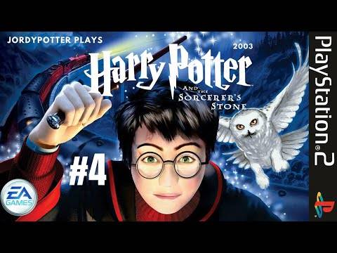 Harry Potter and the Philosopher's Stone (PS2, XBOX, GCN) 100% Walkthrough PART 4 No Commentary