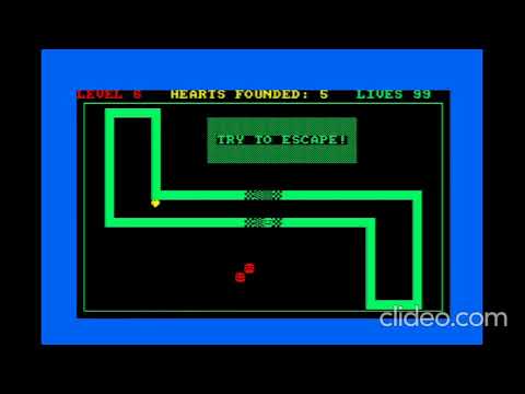 HEART CHASER 3 Walkthrough- Longplay (Amstrad CPC Game by Sakis Kaffesakis 2020)