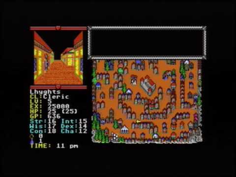 Hillsfar (AD&D) – Original Packaging and Cleric Quest 1 Walkthrough – Atari ST