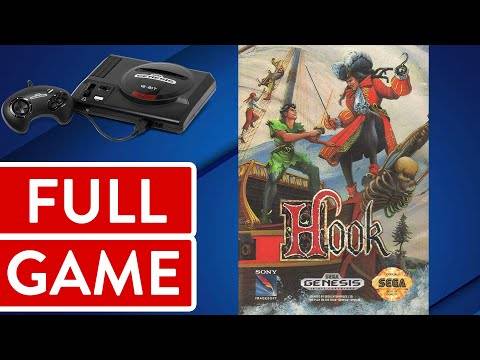 Hook GENESIS MEGA DRIVE FULL GAME Longplay Gameplay Walkthrough Playthrough VGL