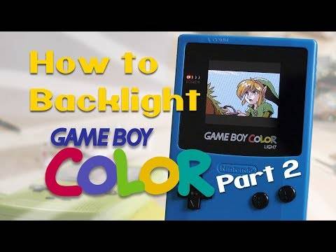 How to Backlight a Game Boy Color – Part 2 – The Ultimate Guide (BennVenn AGS-101 Mod)