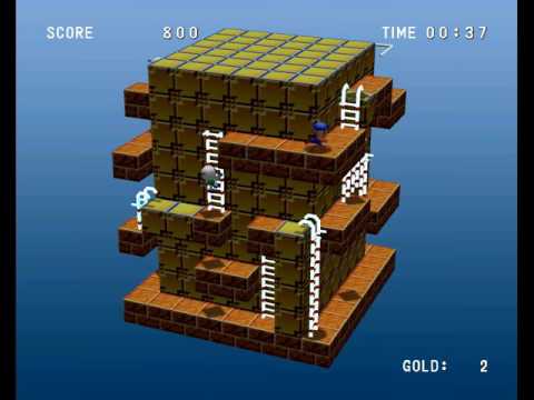 Hudson Selection Vol. 1: Cubic Lode Runner All 80 Stages 60fps