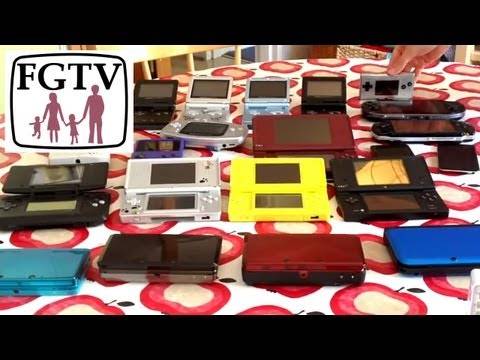 Huge Battery Test 3DS/XL DS/i/iXL GBA/SP/Micro Gameboy/Color PSP (FGTV 2.26)