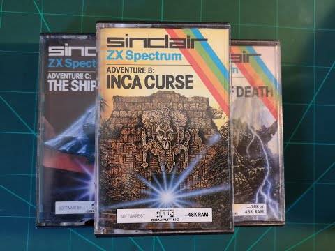 Inca Curse Adventure B ZX Spectrum Walkthrough (1982)