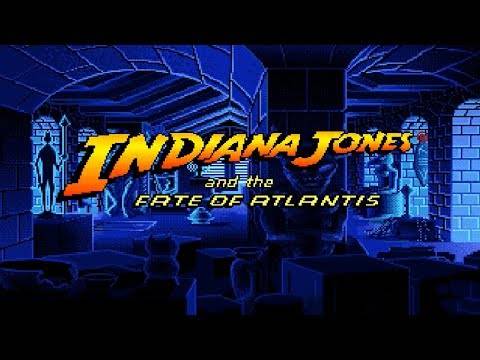 Indiana Jones and the Fate of Atlantis (Pc/Dos) Walkthrough No Commentary