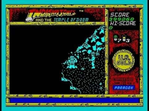 Indiana Jones and the Temple of Doom Walkthrough, ZX Spectrum