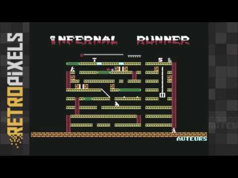Infernal Runner (c64, 1985) Walkthrough