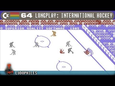 International Hockey – C64 Longplay / Playthrough / Walkthrough (no commentary) 4K60FPS #retrogaming